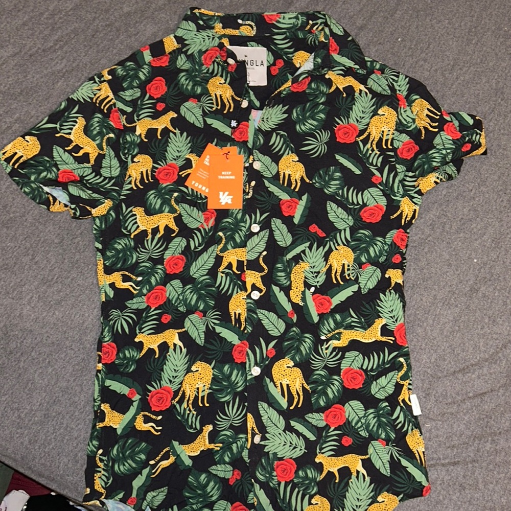 Short Sleeve Button Up